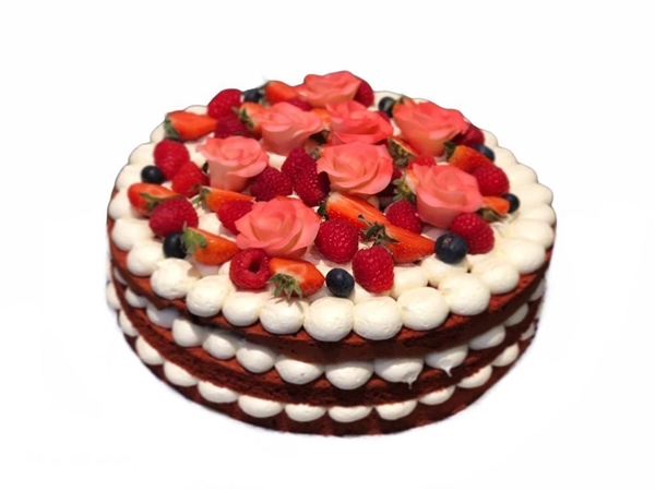 Red Velvet taart groot