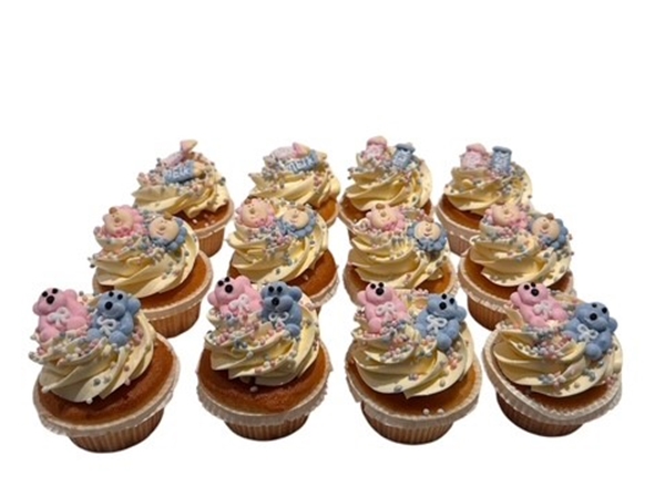 Gender Reveal Cupcakes